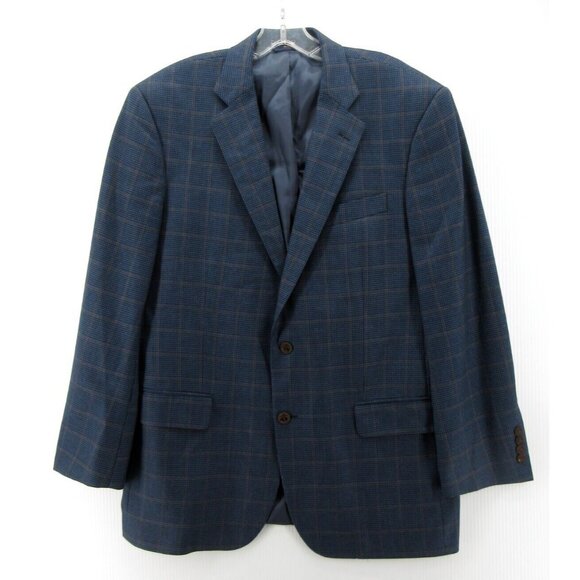 Brooks Brothers Sport Coat 41 Madison Saxxon Blazer Wool Houndstooth - Picture 1 of 14